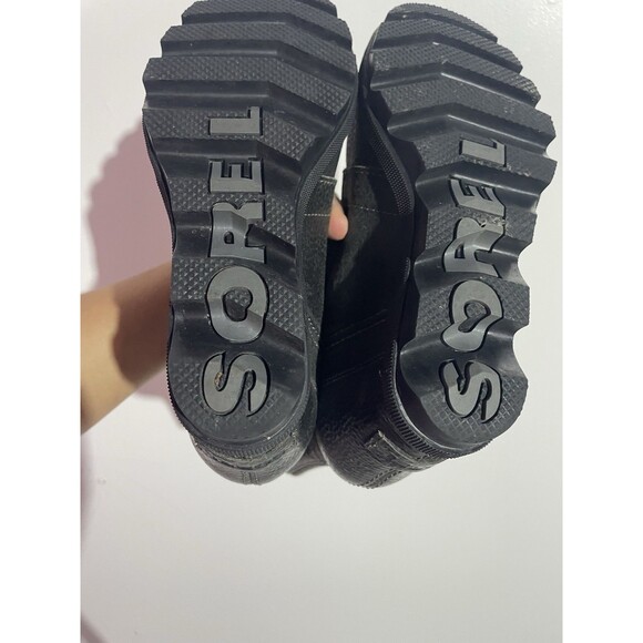 Sorel Boots 5.5 Gray Joan of Arctic Wedge II Ankle Leather Granola Girl Outdoor - Picture 8 of 11